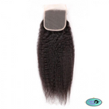 Virgin Brazilian Kinky Straight Closure